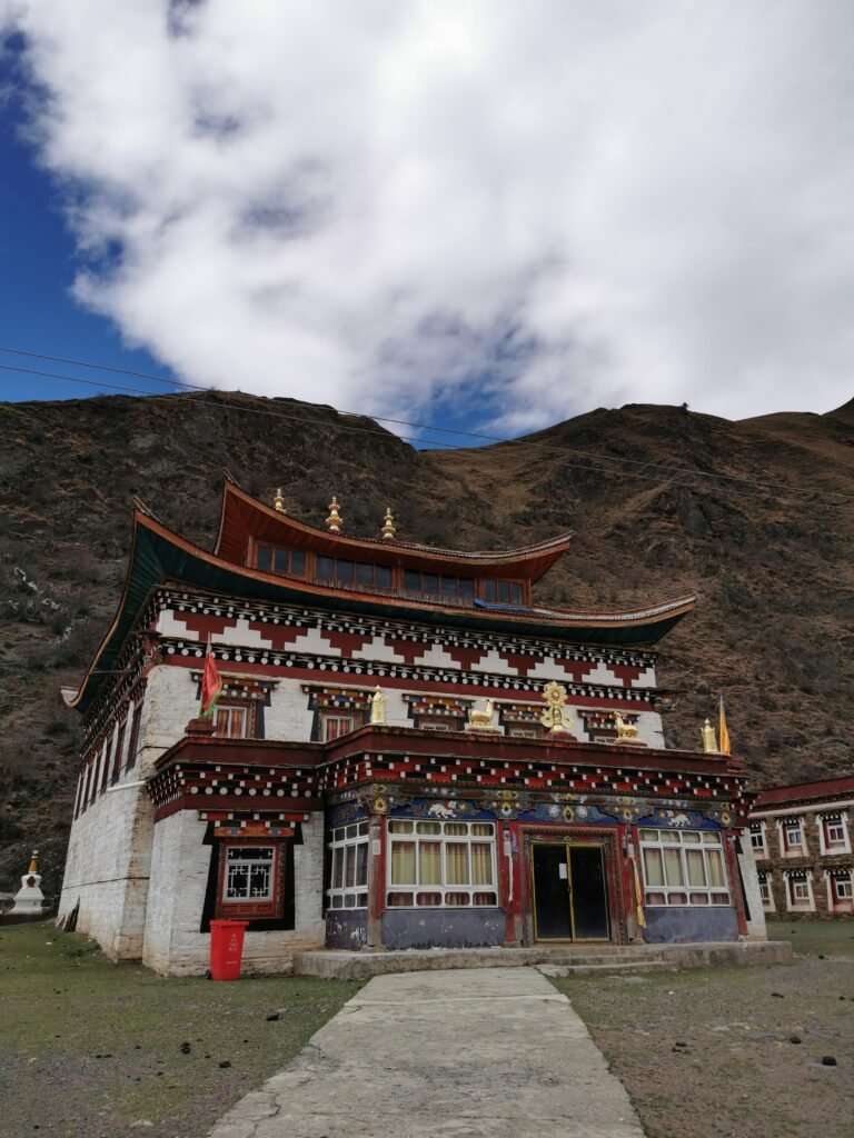 a temple of Han-Tibetan style