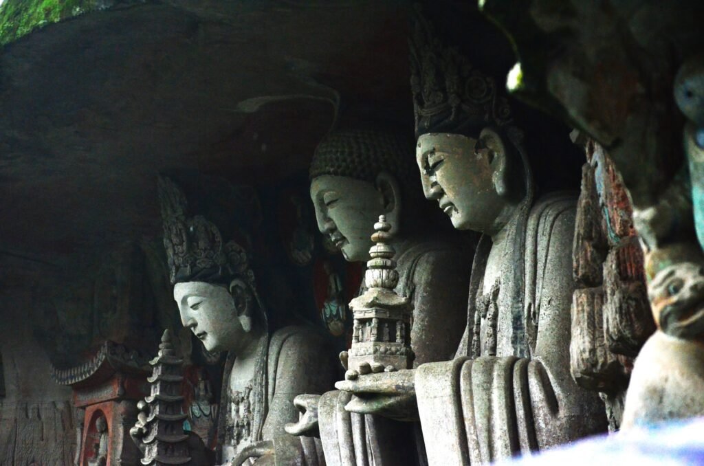 Buddhist three saints