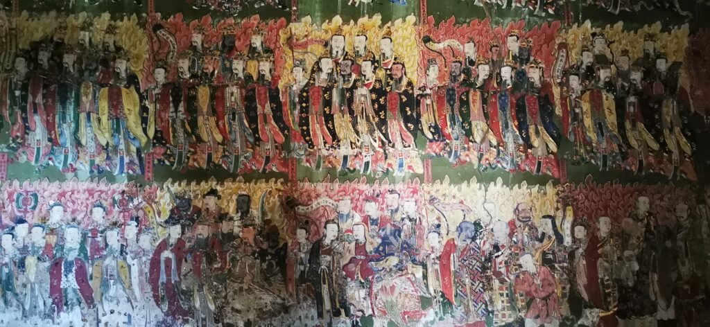Chinese mural painting